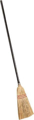 PRO-SOURCE - 55" OAL Corn Bristle Broom - Wood Handle - Eagle Tool & Supply