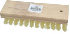 PRO-SOURCE - 1" Bristle Length, Polypropylene Scrub Brush - 7" OAL, Hardwood Block - Eagle Tool & Supply