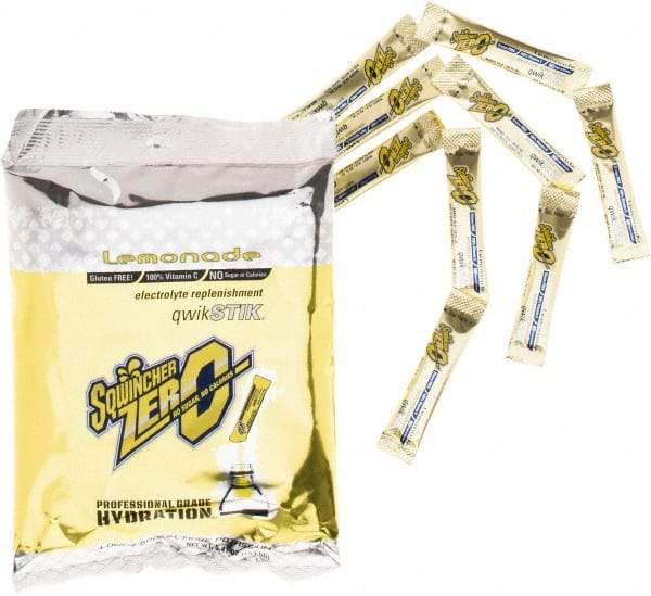 Sqwincher - 0.11 oz Packet Sugar Free Lemonade Activity Drink - Powdered, Yields 20 oz - Eagle Tool & Supply