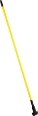 PRO-SOURCE - 60" Fiberglass Clamp Jaw Mop Handle - Polypropylene Connector, Use with Wet Mops - Eagle Tool & Supply