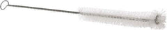 PRO-SOURCE - 1/2" Diam Nylon Tube Brush - 8" OAL, 3" Head Length, Wire Handle - Eagle Tool & Supply