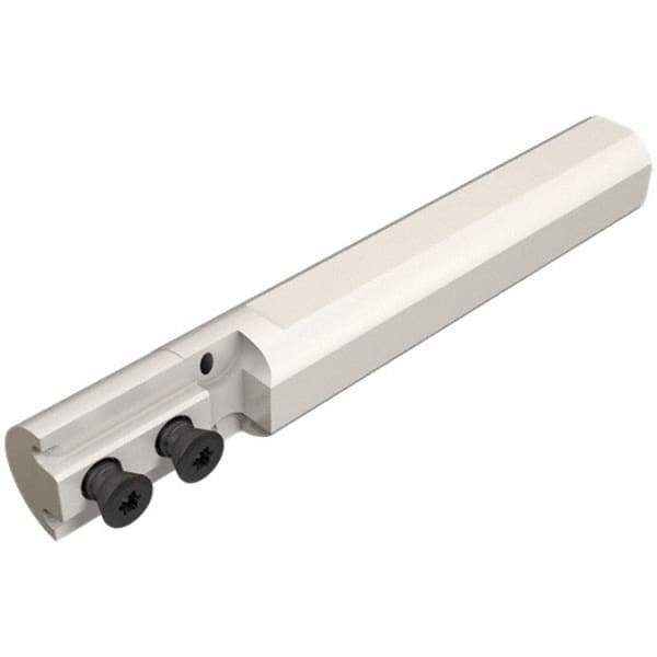 Iscar - 25mm Min Bore Diam, 150mm OAL, 25mm Shank Diam, HAI-C Indexable Boring Bar - Clamp Holding Method - Eagle Tool & Supply