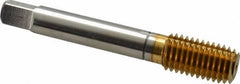 Balax - M14x2.00 Metric Coarse D7 Thread Limit Bottoming Thread Forming Tap - High Speed Steel, TiN Finish, 3-19/32" OAL, 1" Thread Length, Right Hand Thread, Series BXMB - Eagle Tool & Supply