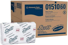 Scott - 1 Ply White C-Fold Paper Towels - 10-1/8" Wide - Eagle Tool & Supply