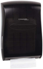 Kimberly-Clark Professional - Hands Free, Plastic Paper Towel Dispenser - 18.88" High x 13-1/4" Wide x 5.88" Deep, 2-1/2 Sleeves, Smoke (Color) - Eagle Tool & Supply