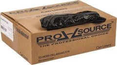 PRO-SOURCE - 0.6 mil Thick, Household/Office Trash Bags - 40" Wide x 46" High, Black - Eagle Tool & Supply