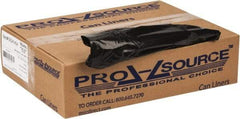 PRO-SOURCE - 1 mil Thick, Heavy-Duty Trash Bags - 43" Wide x 48" High, Black - Eagle Tool & Supply