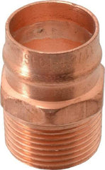 B&K Mueller - 3/4" Copper Pipe Male Adapter - C X M, Presoldered - Eagle Tool & Supply