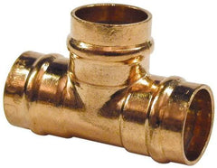 B&K Mueller - 1" Copper Pipe Tee - C x C x C, Presoldered - Eagle Tool & Supply