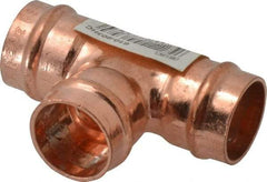 B&K Mueller - 1/2" Copper Pipe Tee - C x C x C, Presoldered - Eagle Tool & Supply