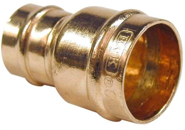 B&K Mueller - 1 x 3/4" Copper Pipe Reducer Coupling - C x C, Presoldered - Eagle Tool & Supply