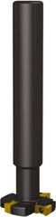 Seco - Shank Connection, 1/2" Cutting Width, 7/8" Depth of Cut, 3" Cutter Diam, 4 Tooth Indexable Slotting Cutter - 1-1/4" Shank Diam, R335.18 Toolholder, LNK.. 08.. Insert, Right Hand Cutting Direction - Eagle Tool & Supply