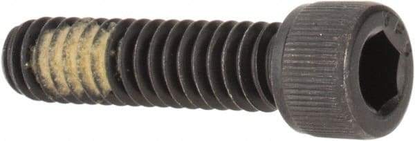 Value Collection - 1/4-28 UNF Hex Socket Drive, Socket Cap Screw - Alloy Steel, Black Oxide Finish, Fully Threaded, 1" Length Under Head - Eagle Tool & Supply