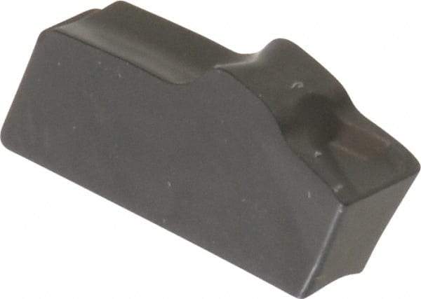 Seco - 150.102.25 16 T350M Grade, 0.088" Cutting Width, Carbide Cutoff Insert - Neutral Lead Angle, 0.006" Cnr Rad, TiCN/Al2O3 Coated - Eagle Tool & Supply