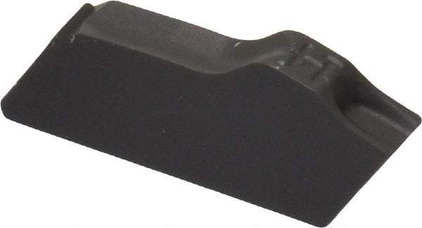 Seco - 150.102.0 14 T350M Grade, 0.078" Cutting Width, Carbide Cutoff Insert - 0° Neutral Lead Angle, 0.006" Cnr Rad, TiCN/Al2O3 Coated, Single End - Eagle Tool & Supply