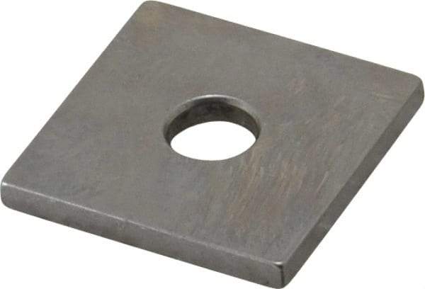 Mitutoyo - 0.106" Square Steel Gage Block - Accuracy Grade 0, Includes Certificate of Inspection - Eagle Tool & Supply