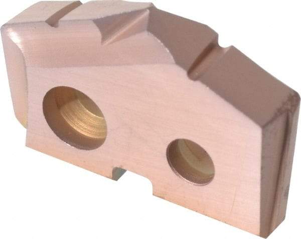 Allied Machine and Engineering - 41/64" Diam x 1/8" Thick, Seat Code 0, 132° Included Angle Spade Drill Insert - AM200 Coated, Cobalt, Grade Super Cobalt, Series GEN2 T-A - Eagle Tool & Supply