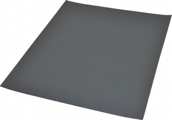 Norton - 280 Grit, Silicon Carbide Sanding Sheet - 11" Long x 9" Wide, Extra Fine Grade, B Weighted Paper Backing - Eagle Tool & Supply