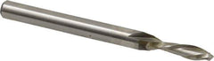 Onsrud - 3/16" Cutting Diam x 5/8" Length of Cut, 2 Flute, Downcut Spiral Router Bit - Uncoated, Right Hand Cut, High Speed Steel, 2-7/8" OAL x 1/4" Shank Diam, Double Edge, 19 to 32° Helix Angle - Eagle Tool & Supply