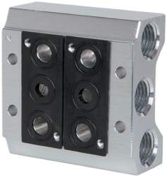 ARO/Ingersoll-Rand - 2 Station 18mm Manifold Stacking Solenoid Valve - For Use with 2 Station - Eagle Tool & Supply