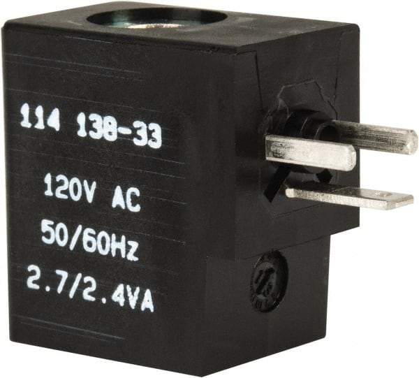 ARO/Ingersoll-Rand - 120 VAC Coil Stacking Solenoid Valve - For Use with Sierra 18mm & Premair Valves - Eagle Tool & Supply