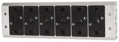 ARO/Ingersoll-Rand - 3/8", 3/8" 6 Station Manifold Stacking Solenoid Valve - For Use with 6 Station - Eagle Tool & Supply