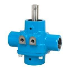 Pentair - 4-Roller Pump, Cast Iron Housing Material, Roller Spray Pump Only - 3/4 Inch Inlet Size, 3/4 Inch Outlet Size, 150 psi Max Working Pressure, 2600 Max RPM, Viton, Lip, 416 Stainless Steel, NPT - Eagle Tool & Supply