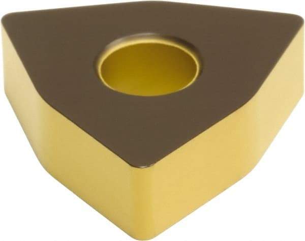 Sumitomo - WNMA432 Grade AC700G Carbide Turning Insert - TiC Finish, 80° Trigon, 1/2" Inscr Circle, 3/16" Thick, 1/32" Corner Radius - Eagle Tool & Supply