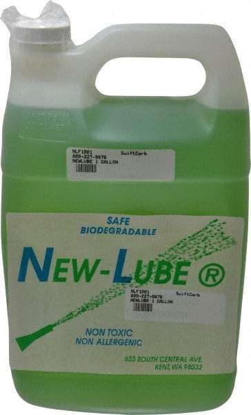 Superbee - New-Lube, 1 Gal Bottle Cutting Fluid - Water Soluble, For Cleaning - Eagle Tool & Supply