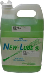 Superbee - New-Lube, 1 Gal Bottle Cutting Fluid - Water Soluble, For Cleaning - Eagle Tool & Supply