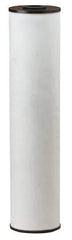 Pentair - 4-1/2" OD, Iron Reduction Resin Cartridge Filter - 20" Long, Reduces Tastes & Iron - Eagle Tool & Supply