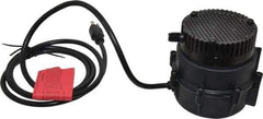 Little Giant Pumps - 1/50 HP, 4.4 psi, Nylon Miniature Submersible Pump - 1/4 Inch Outlet, 6 Ft. Long Power Cord, 1.1 Amp - Eagle Tool & Supply