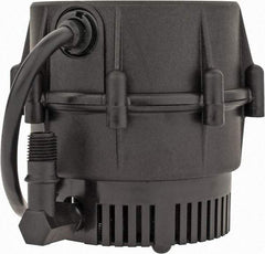 Little Giant Pumps - 1/40 HP, 5.3 psi, Nylon Miniature Submersible Pump - 1/4 Inch Outlet, 6 Ft. Long Power Cord, 1.7 Amp - Eagle Tool & Supply