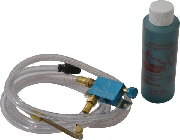 Kool Mist - 1 Outlet, Tankless Mist Coolant Unit - 2' Coolant Line Length, 4" Hose Length - Eagle Tool & Supply