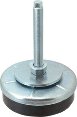 Royal Products - M20 x 1.50 Bolt Thread, Stud Mount Leveling Pad & Mount - 11,000 Max Lb Capacity, 7-3/4" Base Diam - Eagle Tool & Supply