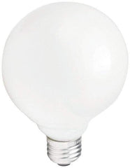 Philips - 400 Watt Incandescent Decorative Medium Screw Lamp - 2,700°K Color Temp, 6,645 Lumens, 120, 130 Volts, Dimmable, G30, 800 hr Avg Life - Eagle Tool & Supply