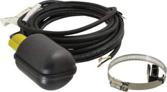 Little Giant Pumps - 115 AC Volt, Tethered Control Float Switch, Float Switch - For Use with Simplex and Duplex Grinder Panels - Eagle Tool & Supply