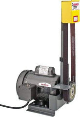 Kalamazoo - 42 Inch Long x 1 Inch Wide Vertical Belt Sanding Machine - 1,800 Ft./min Belt Speed, 1/3 Hp, Single Phase - Eagle Tool & Supply