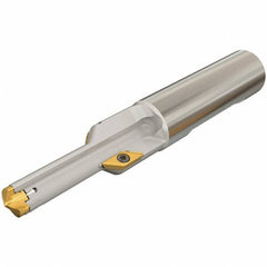 Iscar - 0.65 to 0.669" Diam, 1.4" Max Depth, 3/4" Shank Diam, 4.17" OAL, Replaceable Tip Drill - AOMT, IDI-SG, IDI-SK Insert, DCT Toolholder, Series ChamDrill - Eagle Tool & Supply