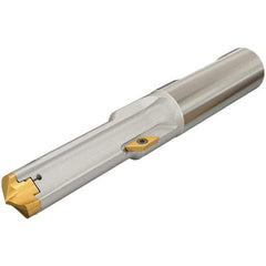 Iscar - 14.01 to 15mm Diam, 39.03mm Max Depth, 18.01mm Shank Diam, 108.08mm OAL, Replaceable Tip Drill - AOMT, IDI-SG, IDI-SK Insert, DCT Toolholder, Series ChamDrill - Eagle Tool & Supply