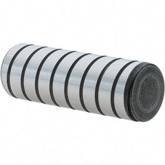 Holo-Krome - 1/2" Diam x 1-1/2" Pin Length 4000 Alloy Steel Pull Out Dowel Pin - Black Luster Finish, C 47-58 & C 60 (Surface) Hardness, 1 Beveled & 1 Threaded End - Eagle Tool & Supply