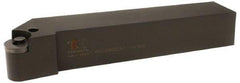 Kennametal - PRGC, Right Hand Cut, 0° Lead Angle, 32mm Shank Height x 25mm Shank Width, Neutral Rake Indexable Turning Toolholder - 170mm OAL, RC..1606.. Insert Compatibility, Series Fix-Perfect - Eagle Tool & Supply