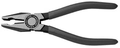 Knipex - 7" OAL, 15/32" Capacity, Insulated Wire Cutting Pliers - Standard Head - Eagle Tool & Supply