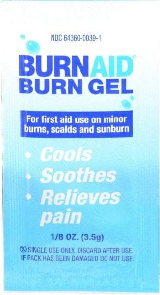 Medique - 0.13 oz Burn Relief Gel - Comes in Packet - Eagle Tool & Supply