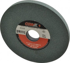 Camel Grinding Wheels - 7" Diam x 1-1/4" Hole x 1/2" Thick, I Hardness, 80 Grit Surface Grinding Wheel - Silicon Carbide, Type 1, Medium Grade, 3,760 Max RPM, Vitrified Bond, No Recess - Eagle Tool & Supply