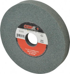 Camel Grinding Wheels - 7" Diam x 1-1/4" Hole x 1" Thick, I Hardness, 60 Grit Surface Grinding Wheel - Silicon Carbide, Type 5, Medium Grade, 3,760 Max RPM, Vitrified Bond, One-Side Recess - Eagle Tool & Supply
