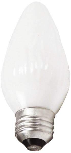 Philips - 40 Watt Incandescent Decorative Medium Screw Lamp - 2,700°K Color Temp, 300 Lumens, 120 Volts, Dimmable, F15, 2,000 hr Avg Life - Eagle Tool & Supply