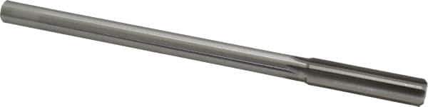 Made in USA - 0.506" High Speed Steel 6 Flute Chucking Reamer - Straight Flute, 0.4355" Straight Shank, 2" Flute Length, 8" OAL - Eagle Tool & Supply