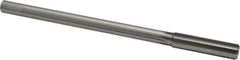 Made in USA - 0.506" High Speed Steel 6 Flute Chucking Reamer - Straight Flute, 0.4355" Straight Shank, 2" Flute Length, 8" OAL - Eagle Tool & Supply