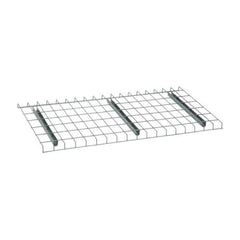 Nashville Wire - 46" Wide, 1-1/2" High, Open Shelving Welded Wire Decking - Steel, 24" Deep, Use with Pallet Racks - Eagle Tool & Supply